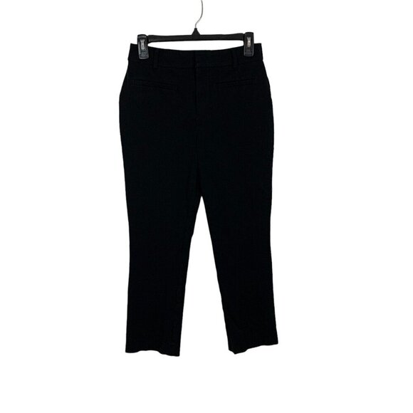 Anthropologie Pants - Anthropologie Maeve Chino Pants 2 Black Stretch Workwear Soft Casual Trendy